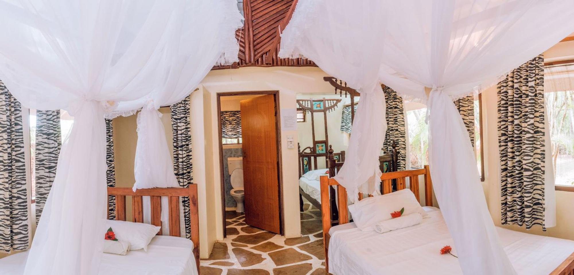 Kijani Cottages In Diani Diani Beach Kültér fotó